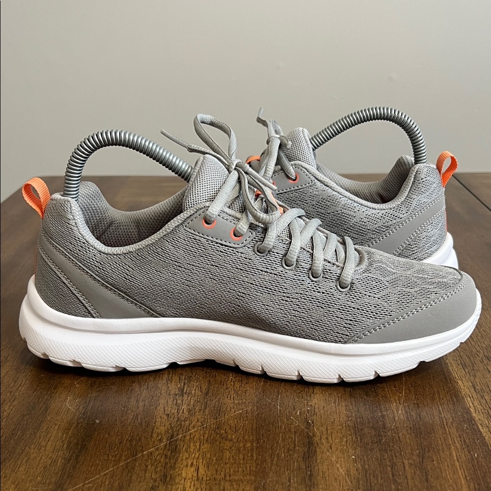 Ryka Gray and White Women's Sneakers - Picture 7 of 14